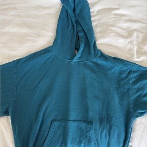 Boys Lie Blue Waffle Knit Hoodie